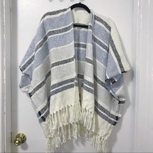 Aerie Woven Poncho